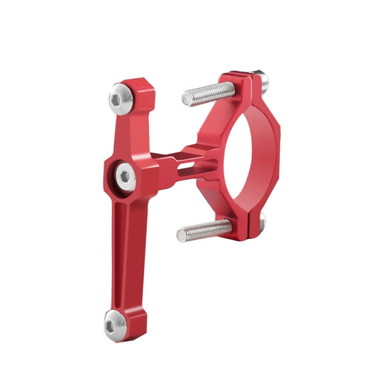 2 PCS Bicycle Aluminum Alloy Bottle Cage Conversion Seat Fixed Adjustable Bottle Cage(Red) - Holders by buy2fix | Online Shopping UK | buy2fix