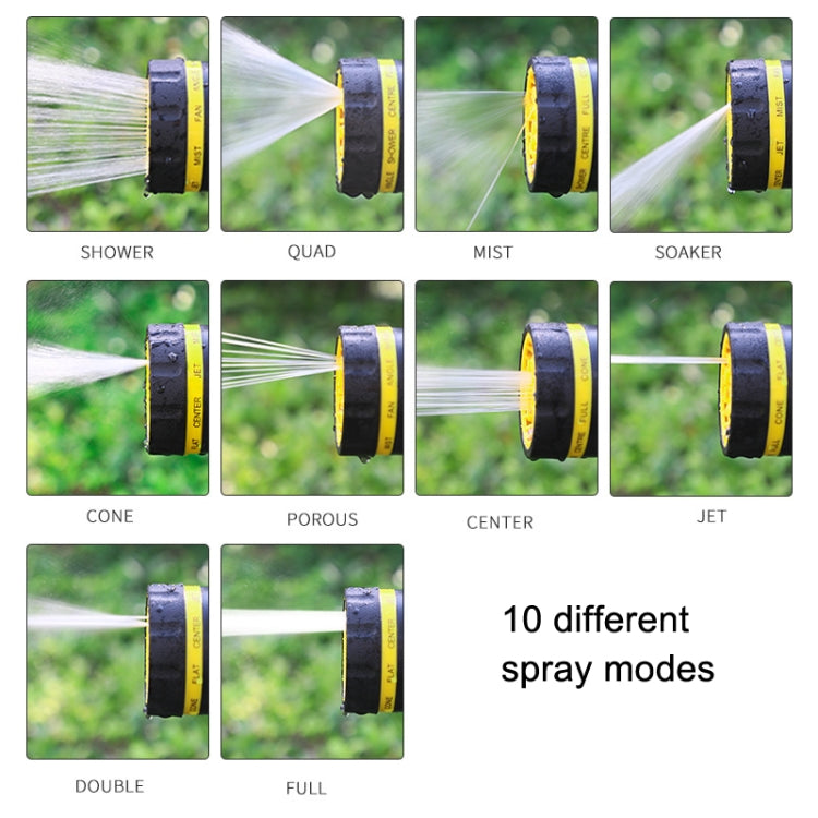 10 Functional Watering Sprinkler Head Household Water Pipe, Style: D6+4 Connector+5m 4-point Tube - Home & Garden by buy2fix | Online Shopping UK | buy2fix