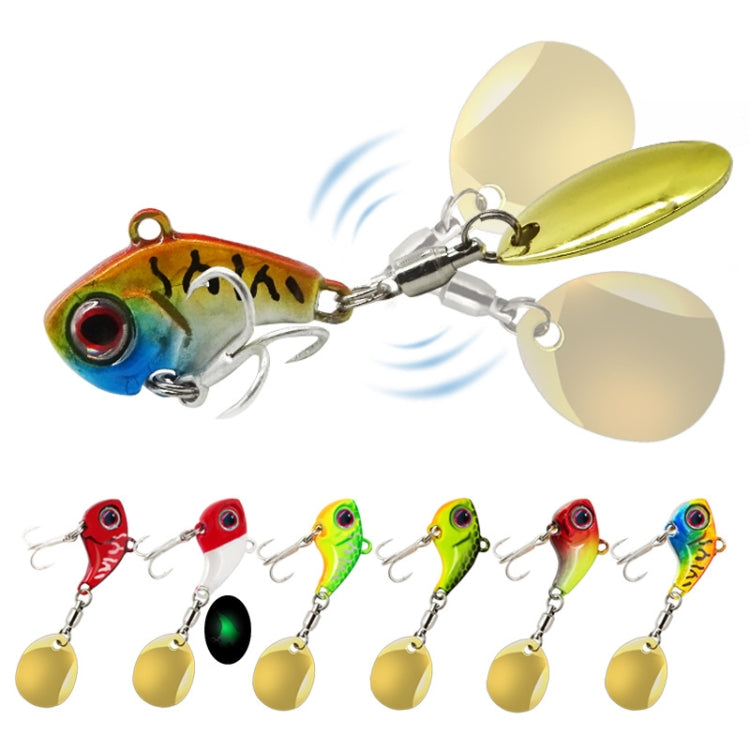 HENG JIA Distant Rotation Sequin VIB Fake Bait, Specification: 9g(6 Colors) - Fishing Lures by HENG JIA | Online Shopping UK | buy2fix