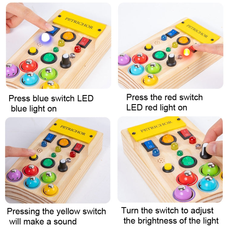 LED Light Switch Busy Board Fishing Game Kids Educational Toy - Early Education Toys by buy2fix | Online Shopping UK | buy2fix