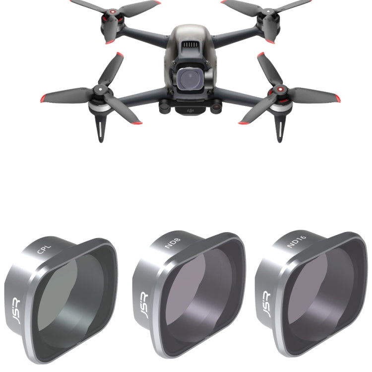JSR Drone Filters for DJI FPV COMBO ,Model: ND16 - DJI & GoPro Accessories by JSR | Online Shopping UK | buy2fix