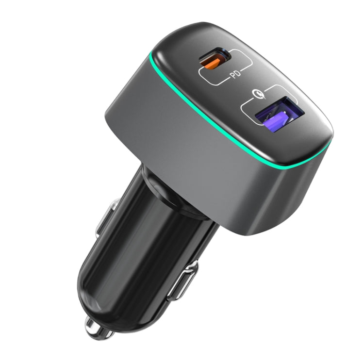 GC-17 100W High-power Car Charger 2 In 1 Cigarette Lighter - In Car by buy2fix | Online Shopping UK | buy2fix