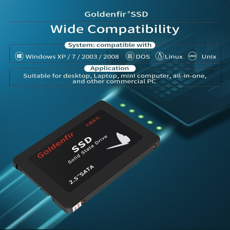 Goldenfir T650 Computer Solid State Drive, Flash Architecture: TLC, Capacity: 480GB - Computer & Networking by Goldenfir | Online Shopping UK | buy2fix