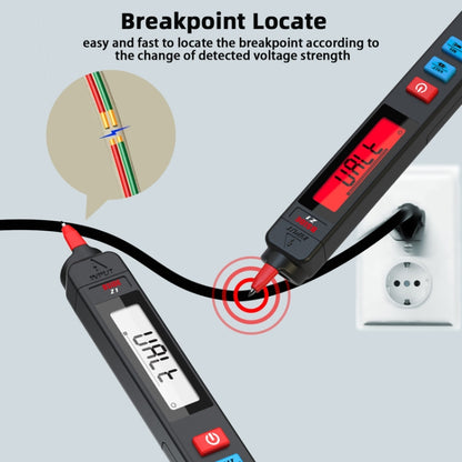 BSIDE Z1 Smart Pen Multimeter Electric Pen Voltage Detector Without Battery (Black) - Digital Multimeter by BSIDE | Online Shopping UK | buy2fix