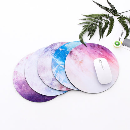 5 PCS Round Rubber Planet Mouse Pad(Mars) - Mouse Pads by buy2fix | Online Shopping UK | buy2fix