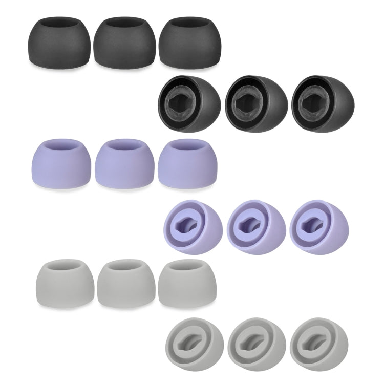 6 PCS Silicone Earplugs For TWS Samsung Galaxy Buds Pro( Large Purple) - Apple Accessories by buy2fix | Online Shopping UK | buy2fix