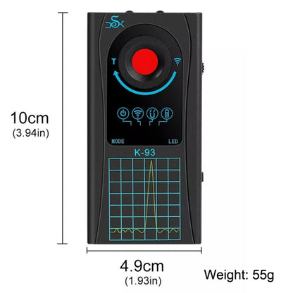 K93 Signal Detector GPS Anti-Location Camera Anti-Sneak Photo Detector - Security by buy2fix | Online Shopping UK | buy2fix