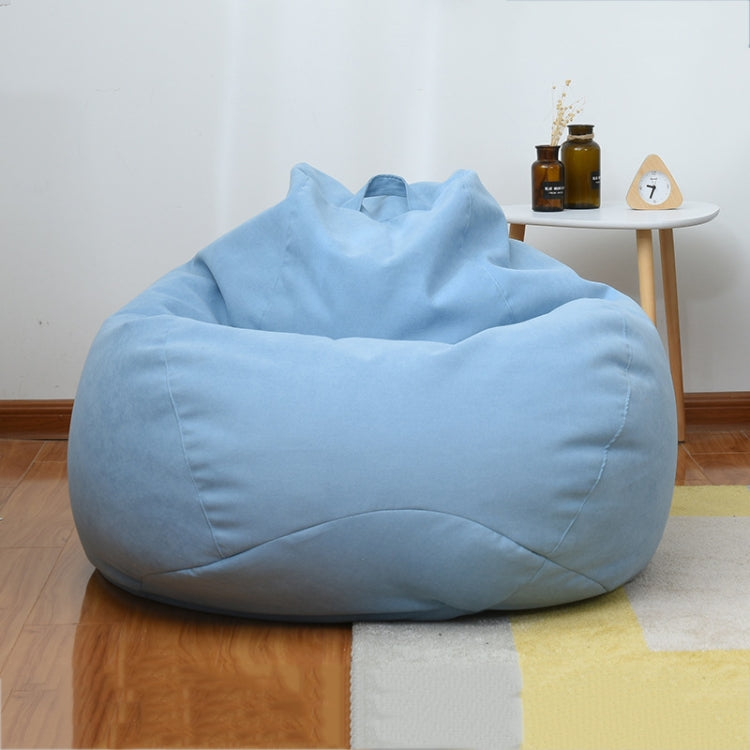 Lazy Sofa Bean Bag Chair Fabric Cover, Size: 90x110cm(Sky Blue) - Home & Garden by buy2fix | Online Shopping UK | buy2fix