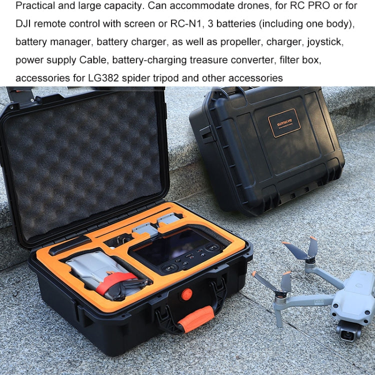 Sunnylife AQX-4 For Air 2S / Mavic Air 2 Outdoor Protection Waterproof Safety Case(Black) - DJI & GoPro Accessories by Sunnylife | Online Shopping UK | buy2fix