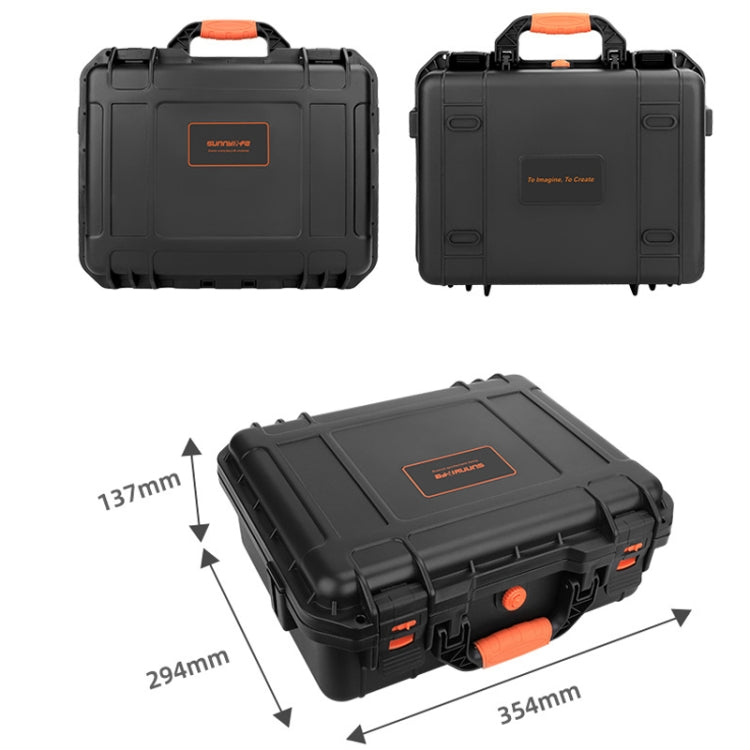 Sunnylife AQX-4 For Air 2S / Mavic Air 2 Outdoor Protection Waterproof Safety Case(Black) - DJI & GoPro Accessories by Sunnylife | Online Shopping UK | buy2fix