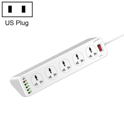 LDNIO SC10610 30W 10+6 Ports Multifunctional Travel Home Office Fast Charging Socket, Spec: US Plug - Extension Socket by LDNIO | Online Shopping UK | buy2fix