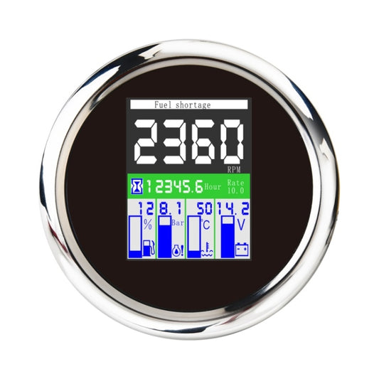 TFT 9-32V 5 In 1 Multifunction LED Display Car Meter(Black Background) - In Car by buy2fix | Online Shopping UK | buy2fix