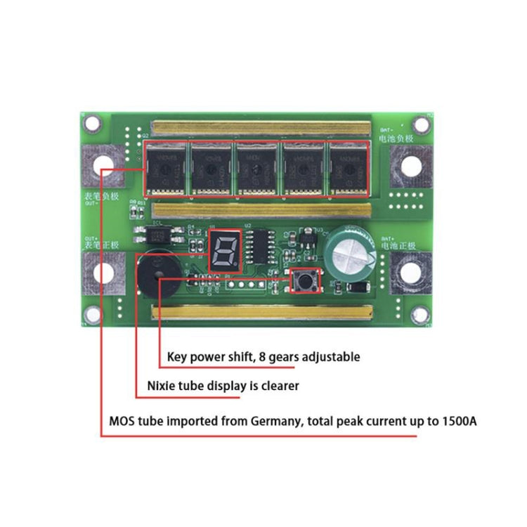 Spot Welding Machine DIY Portable Battery Storage Spot Welding Machine PCB Circuit Board Welding Equipment Without Protective Box - Home & Garden by buy2fix | Online Shopping UK | buy2fix