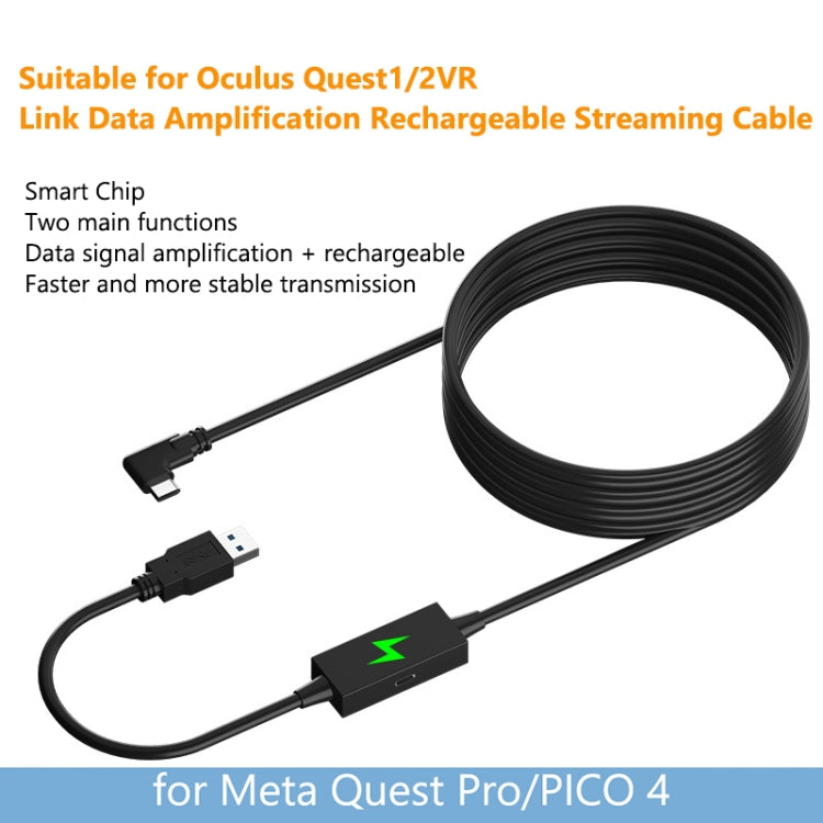 For Meta Quest Pro USB To Type-C VR Headset Data Line Cable 5m - Consumer Electronics by buy2fix | Online Shopping UK | buy2fix