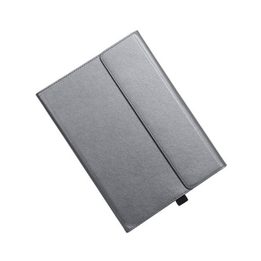 For Microsoft Surface Pro 9 Tablet Protective Case Holder(Microfiber Lambskin Texture Gray Case) - Others by buy2fix | Online Shopping UK | buy2fix