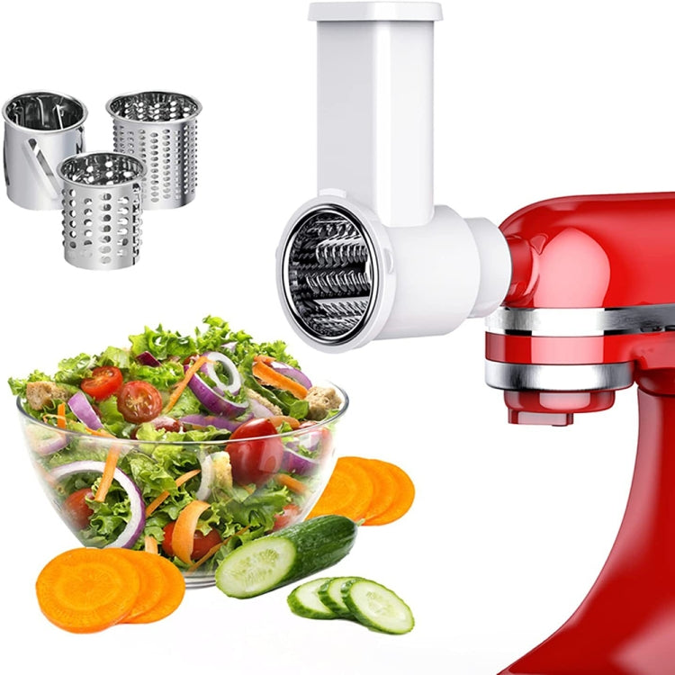 For KitchenAid 4.5QT/5QT Vertical Mixer Kitchen Vegetable Slicer and Grater(KA-006) - Home & Garden by buy2fix | Online Shopping UK | buy2fix