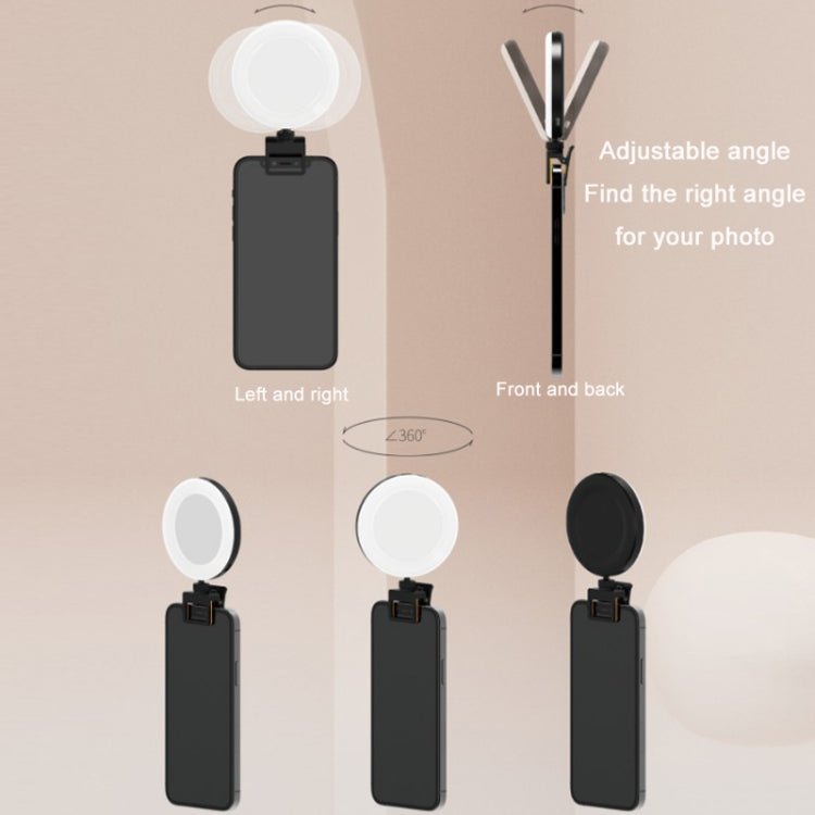 Mobile Phone Selfie Portable Skin Rejuvenation Beauty Filler Light(Black) - Consumer Electronics by buy2fix | Online Shopping UK | buy2fix