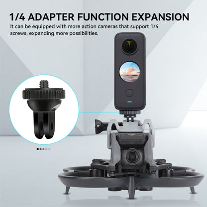 For DJI Avata / Action 2/Gopro Hero11 Black RCSTQ Extension Holder Without 1/4 Screw -  by RCSTQ | Online Shopping UK | buy2fix