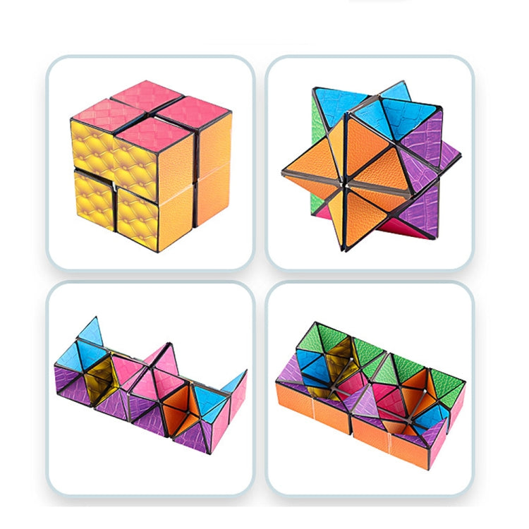 Qiyi Geometric Infinite Magic Cube Space Thinking Puzzle Decompression Toy(Change Textures) - Magic Cubes by Qiyi | Online Shopping UK | buy2fix