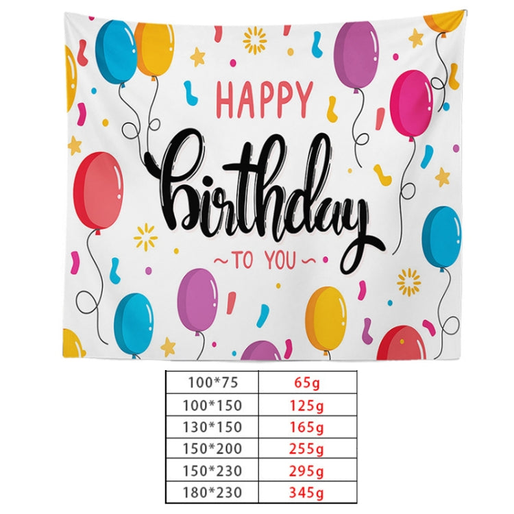 Happy Birthday Photo Backdrop Party Decoration Tapestry, Size: 200x150cm(GT56-6) - Camera Accessories by buy2fix | Online Shopping UK | buy2fix