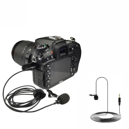 For Rode Wireless Camera Lavalier Microphone, Length 1.5m(Black) - Consumer Electronics by buy2fix | Online Shopping UK | buy2fix