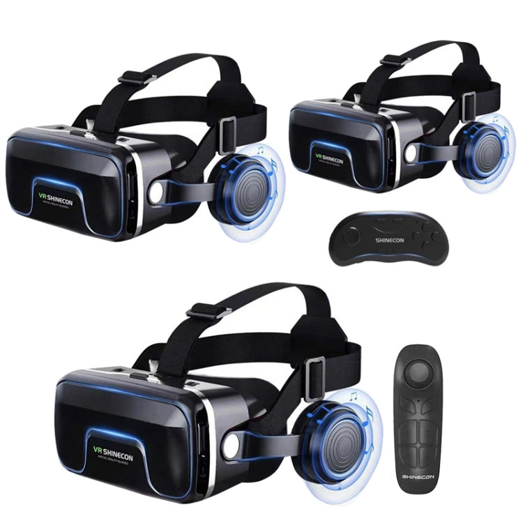VRSHINECON G04EA+B01 Handle 7th VR Glasses 3D Virtual Reality Game Digital Glasses With Headset - Consumer Electronics by VRSHINECON | Online Shopping UK | buy2fix
