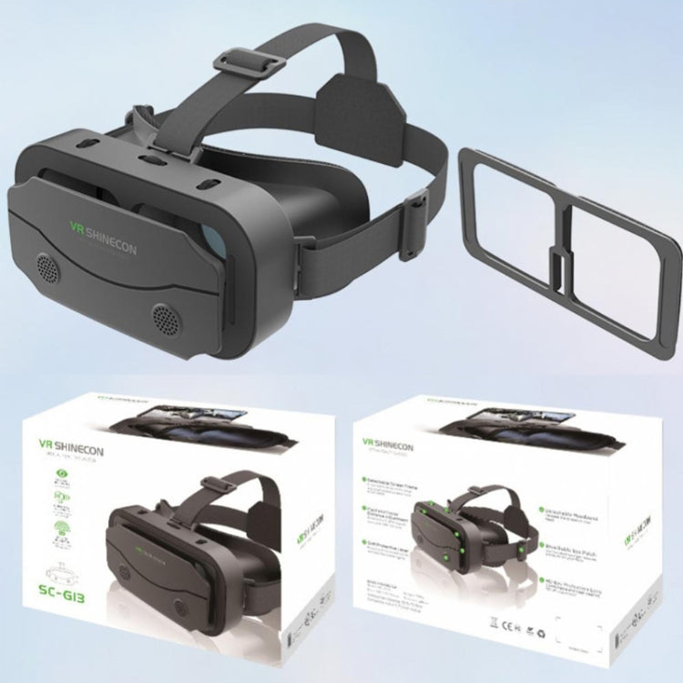 VRSHINECON G13 Virtual Reality VR Glasses Mobile Phone Movie Game 3D Digital Glasses(Black) - VR Headset by VRSHINECON | Online Shopping UK | buy2fix