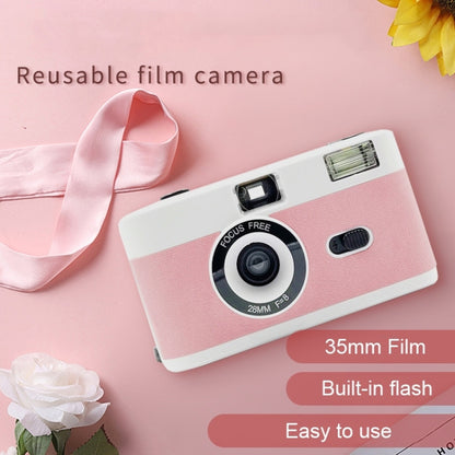 R2-FILM Retro Manual Reusable Film Camera for Children without Film(Black+White) - Consumer Electronics by buy2fix | Online Shopping UK | buy2fix