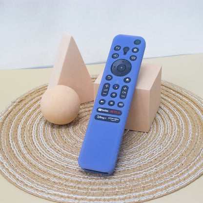 Y56 Voice Remote Silicone Anti-Fall Protective Case For Sony RMF-TX800U/C/P/T/900U(Luminous Blue) - Remote Control Covers by buy2fix | Online Shopping UK | buy2fix