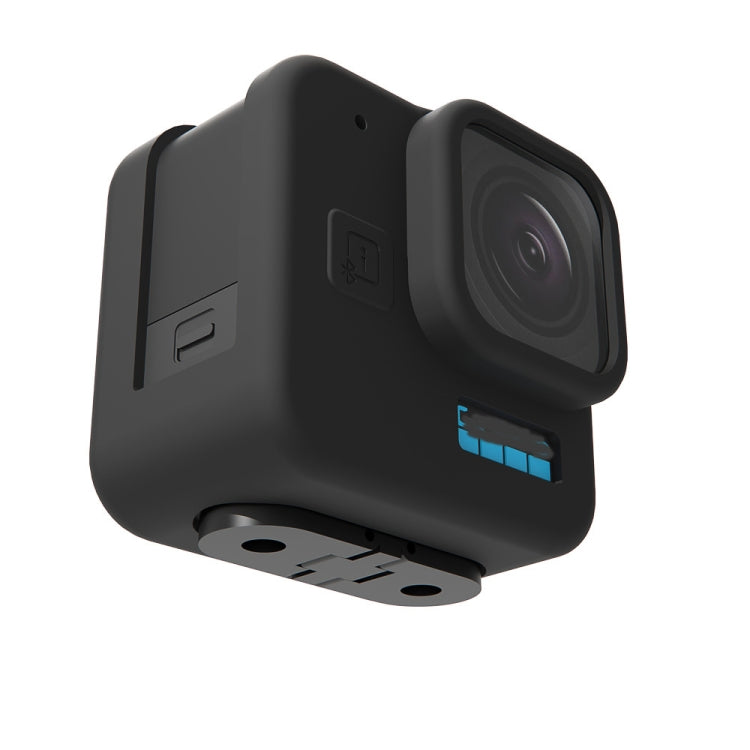 For Gopro Hero11 Black Mini Silicone Protective Case Sports Camera Accessories(Blue) - DJI & GoPro Accessories by buy2fix | Online Shopping UK | buy2fix