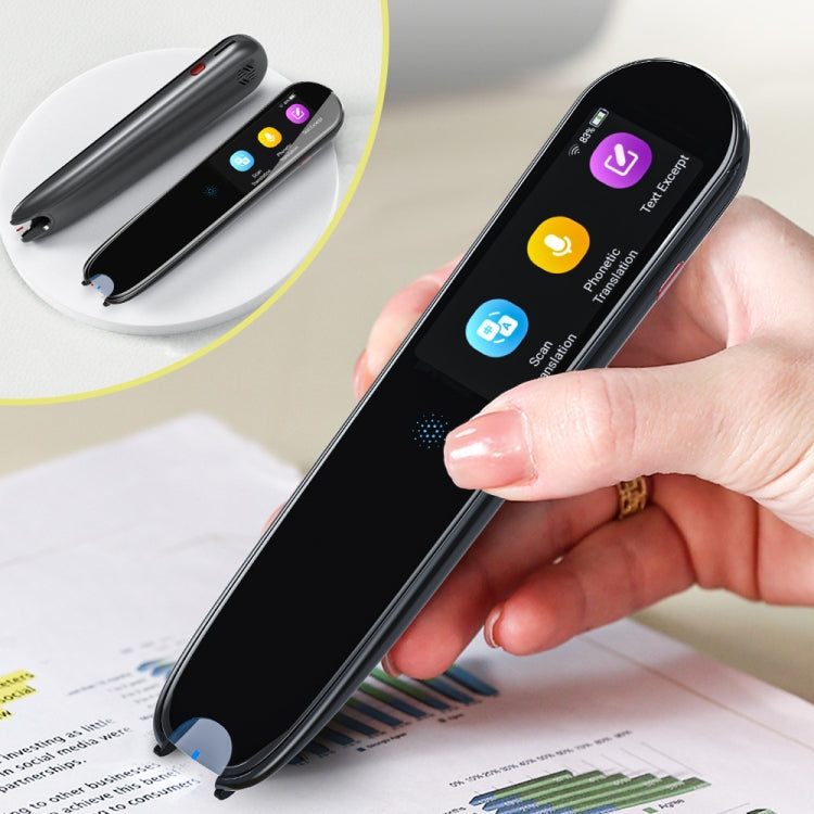 X2 International Version Multilingual Translation Pen Offline Learning Scanning Pen 112 Languages(Black) - Consumer Electronics by buy2fix | Online Shopping UK | buy2fix