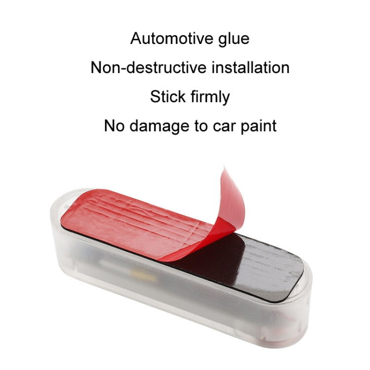 Motorcycle Electric Car Anti-Rear Collision Solar Strobe Warning Light, Specification: Red Light - Taillights by buy2fix | Online Shopping UK | buy2fix
