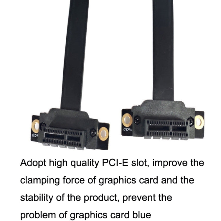 PCI-E 3.0 1X 90 Degrees Graphics Card / Wireless Network Card Extension Cable, Cable Length: 5cm -  by buy2fix | Online Shopping UK | buy2fix