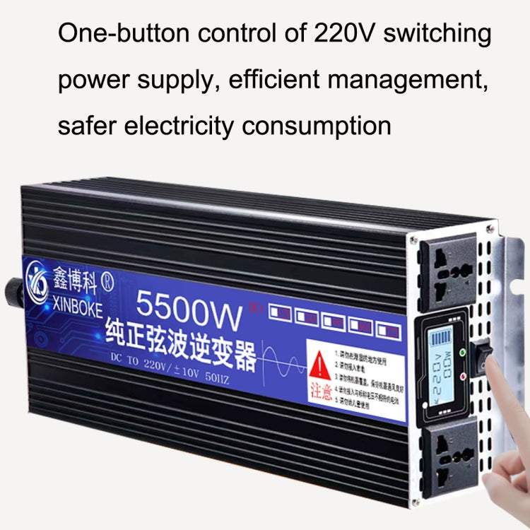 XINBOKE High Power Household Car Sine Wave Inverter 12V 2000W To 220V 1000W(Single Display) - In Car by XINBOKE | Online Shopping UK | buy2fix