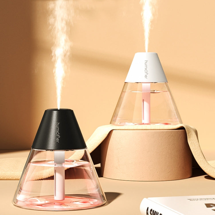 Household Desktop Mini Volcano Humidifier Air Purifier(White) - Air Purifiers & Parts by buy2fix | Online Shopping UK | buy2fix