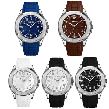 SKMEI 9286 Outdoor Sports Multifunctional Men Waterproof Quartz Watch(Blue) - Alloy Watches by SKMEI | Online Shopping UK | buy2fix