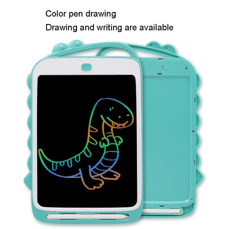 10 inch Cartoon Dinosaur LCD Writing Board Colorful Children Painting Board(Light Blue) - Consumer Electronics by buy2fix | Online Shopping UK | buy2fix