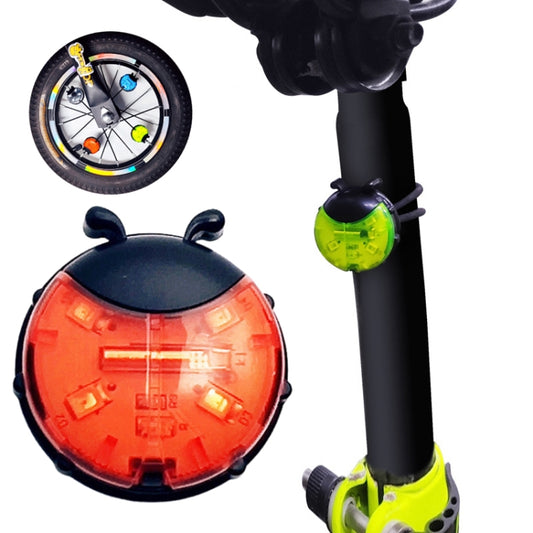 Ladybug Wheel Light Children Balance Bike Bicycle Hub Light, Color: Smart Red - Decorative Lights by buy2fix | Online Shopping UK | buy2fix