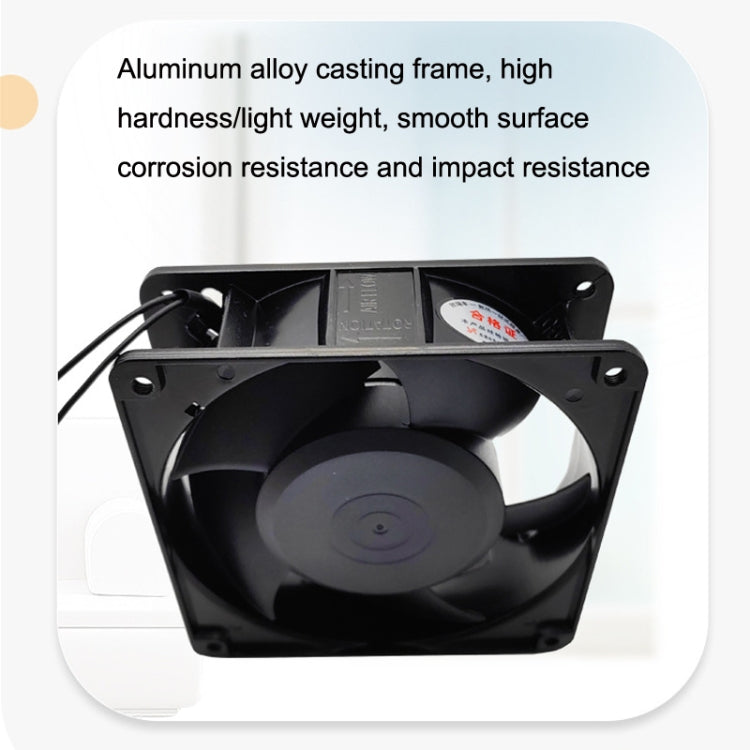 XIN RUI FENG XRF12038HASL 380V Oil Bearing 12cm Cooling Fan -  by XIN RUI FENG | Online Shopping UK | buy2fix