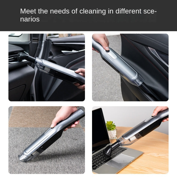 YX3560 Handheld Small Straight Handle Car Wireless Vacuum Cleaner, Style: Basic (Black) -  by buy2fix | Online Shopping UK | buy2fix