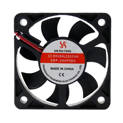 3pcs XIN RUI FENG 24V Oil Bearing 5cm Silent DC Cooling Fan - Fan Cooling by XIN RUI FENG | Online Shopping UK | buy2fix