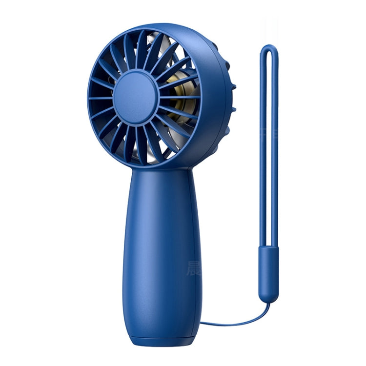 USB Outdoor Mini Handheld Brushless Motor Fan, Style: 1500mAh(Blue) - Electric Fans by buy2fix | Online Shopping UK | buy2fix