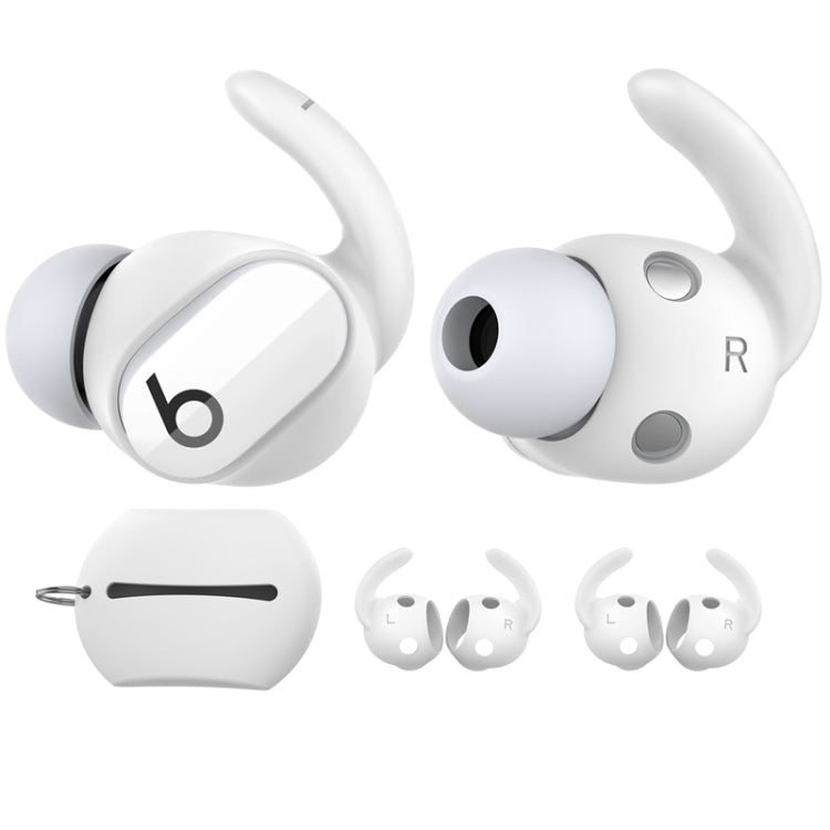 For Beats Studio Buds AhaStyle PT172 Earphone Silicone Ear Caps, Style: Earcap (White) - Anti-dust & Ear Caps by AhaStyle | Online Shopping UK | buy2fix