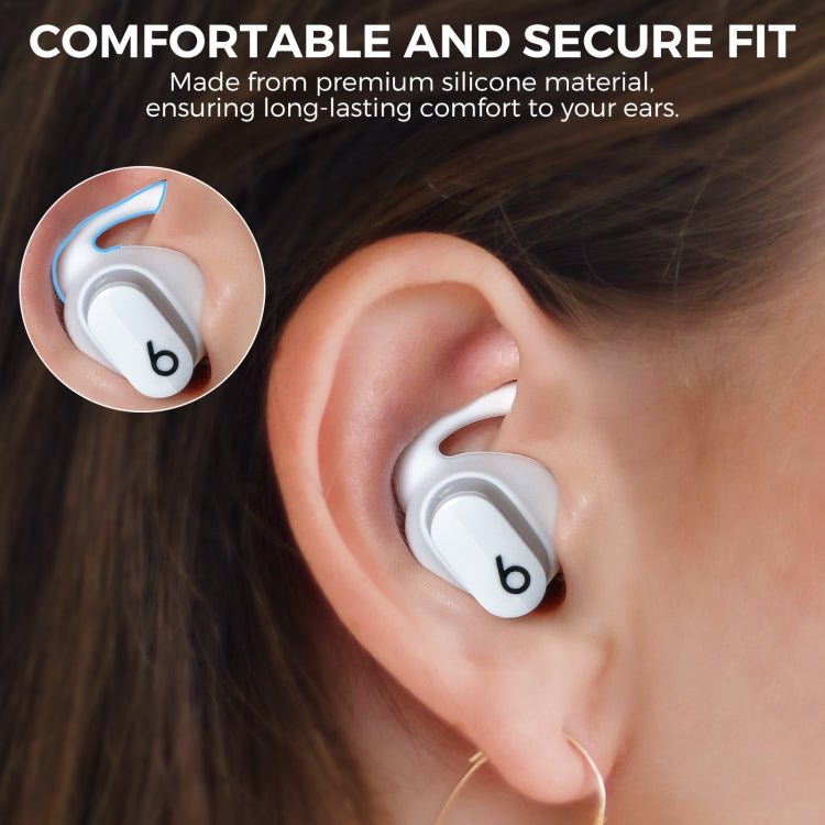 For Beats Studio Buds AhaStyle PT172 Earphone Silicone Ear Caps, Style: Earcap (White) - Anti-dust & Ear Caps by AhaStyle | Online Shopping UK | buy2fix