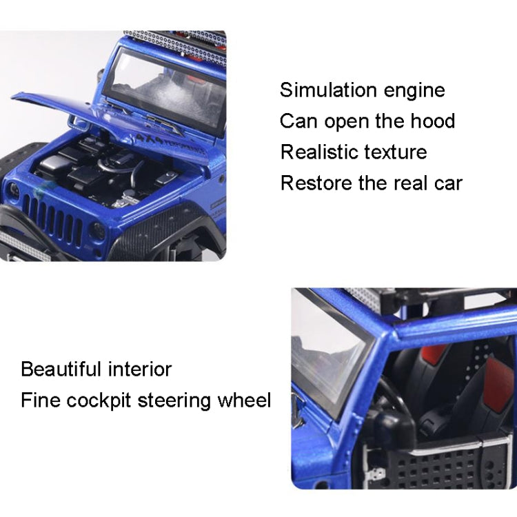 1:24 Simulation Alloy SUV Model Sound and Light Toys for Children(Silver) - Model Toys by buy2fix | Online Shopping UK | buy2fix