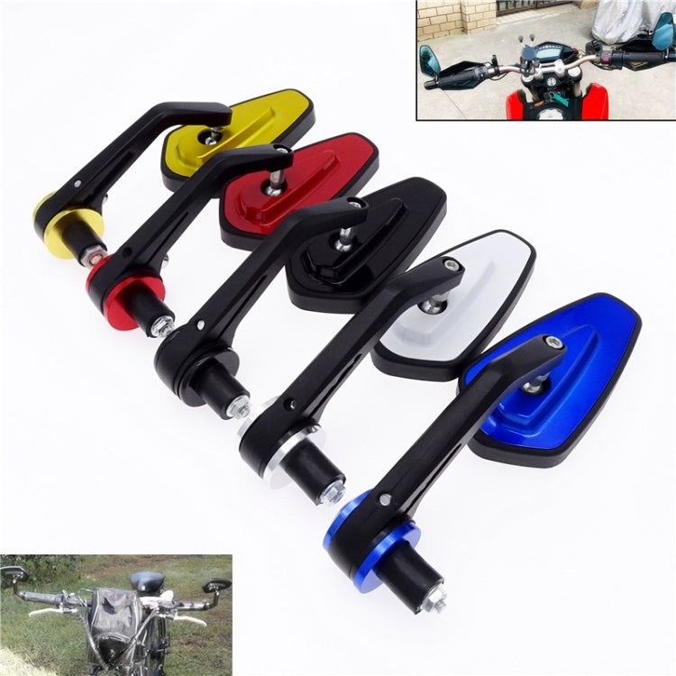 Motorcycle Handle All Aluminum Cherry Rearview Mirror(Black) - Side Mirrors by buy2fix | Online Shopping UK | buy2fix