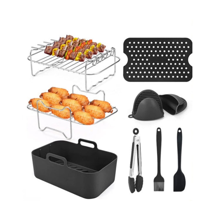 For NinJa DZ201 DZ401 DZ550 Series Air Fryer 8 In 1 Rectangular Kit - Kitchen Machine Accessories by buy2fix | Online Shopping UK | buy2fix