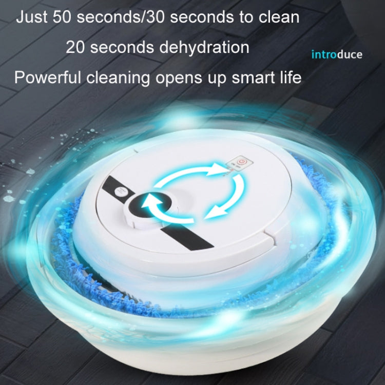 Intelligent Fully Automatic Sweeping Dragging Integrated Robot(White) - Robot Vacuum Cleaner by buy2fix | Online Shopping UK | buy2fix