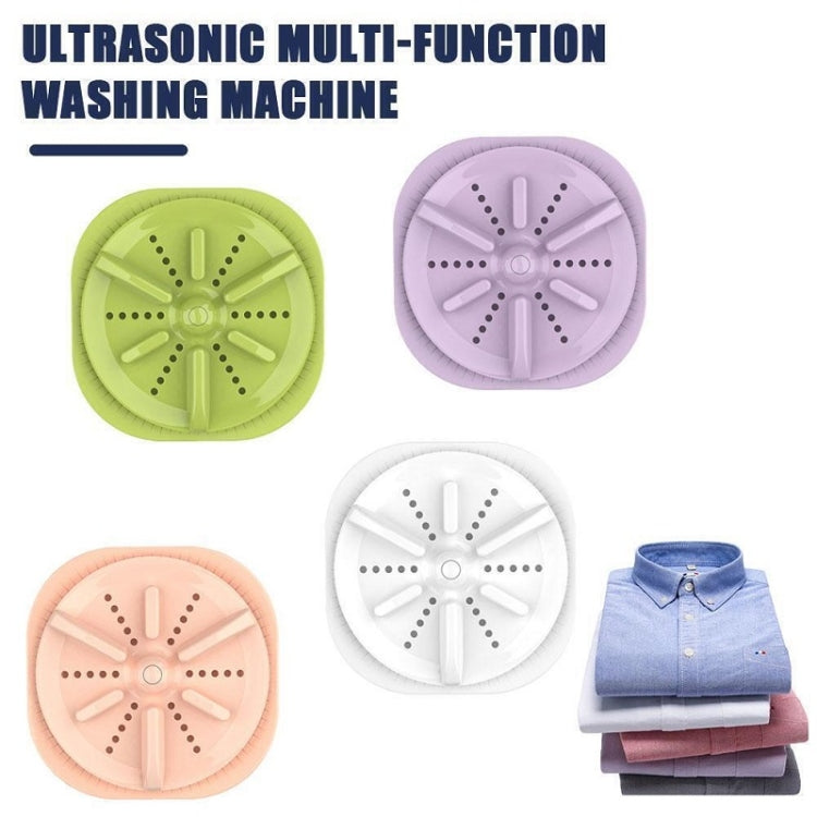 Portable Mini Turbo Switch Three-Speed Timing Washing Machine, Size: Vibration(Green) - Washing Machines & Parts by buy2fix | Online Shopping UK | buy2fix