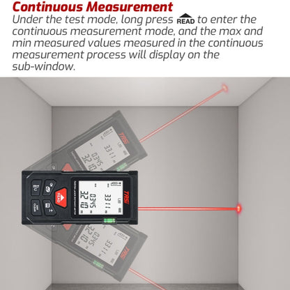 TASI TA511B 70m Laser Handheld Distance Measuring Room Infrared Measuring Instrument - Laser Rangefinder by buy2fix | Online Shopping UK | buy2fix